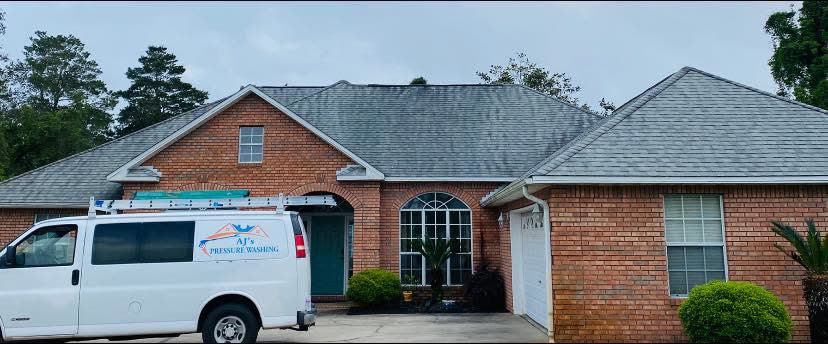 Roof & Gutter Brightening before